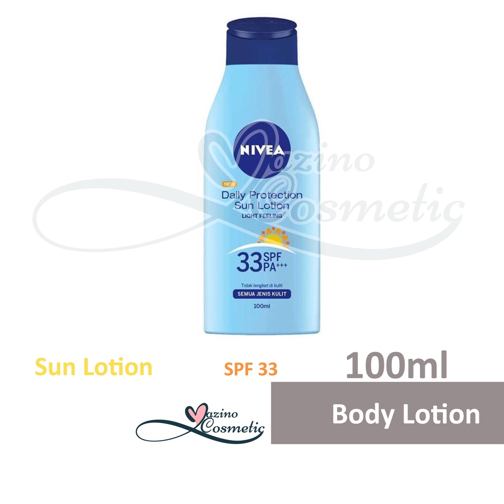 Jual Nivea Body Lotion Daily Protection Sun 100 ml Shopee Indonesia