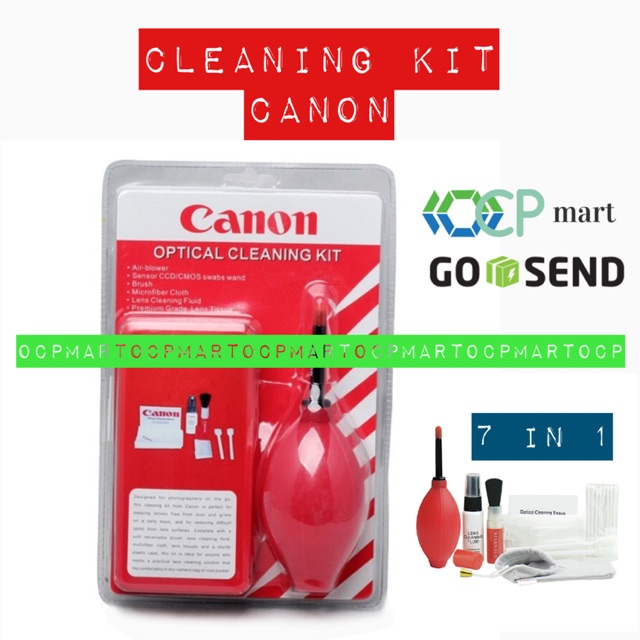 Jual Cleaning Kit Canon Cleaning Set Pembersih Lensa Dlsr Slr