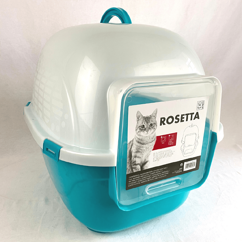 Jual MPETS Litter Box Kucing ROSETTA Small 50x42cm Shopee Indonesia
