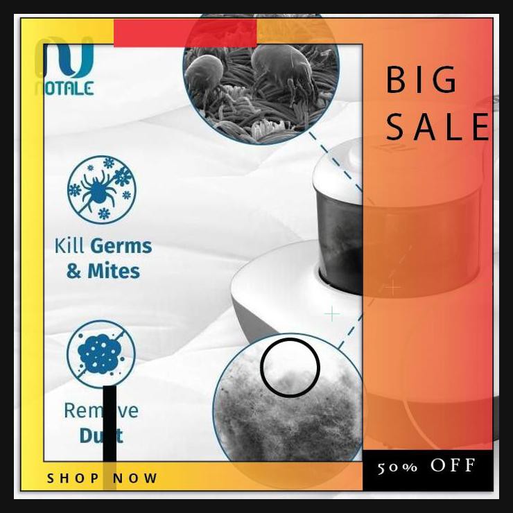 Jual Notale Uv Anti Dust Mite Vacuum Cleaner Hepa Filter Alt Kurumi