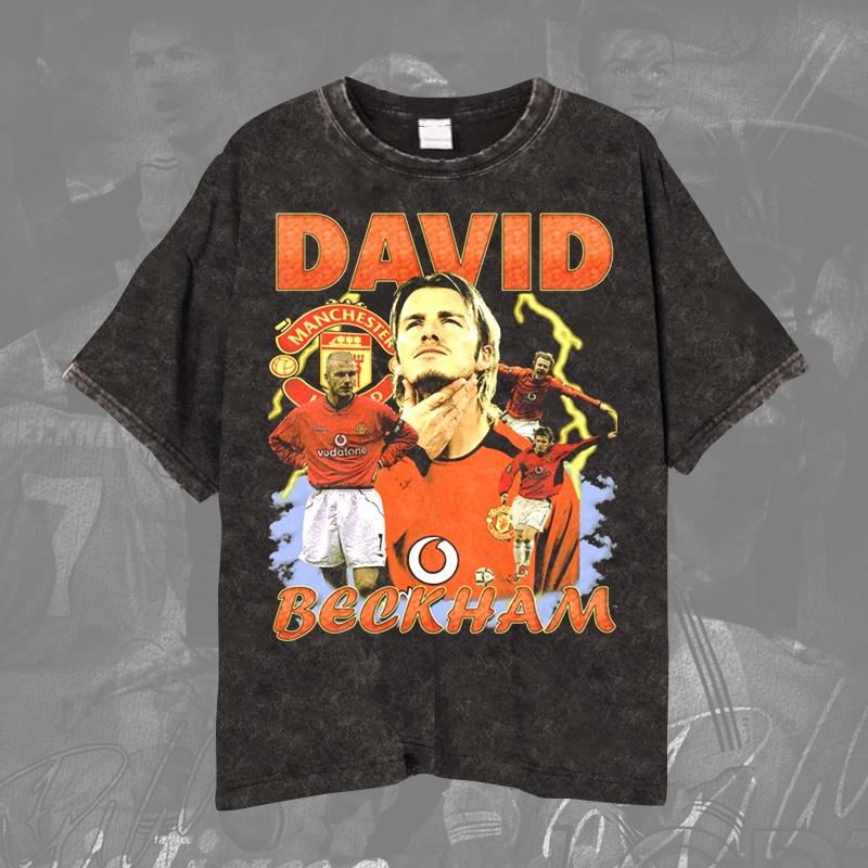 Jual Manchester United Legend David BECKHAM Tshirt/Kaos Bola David