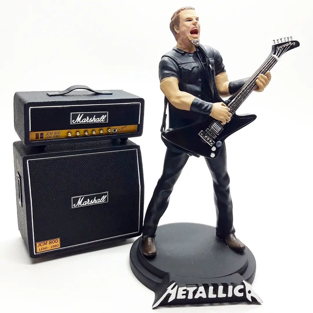 Jual Action Figure James Hetfield Metallica Excluisve Plus Miniatur