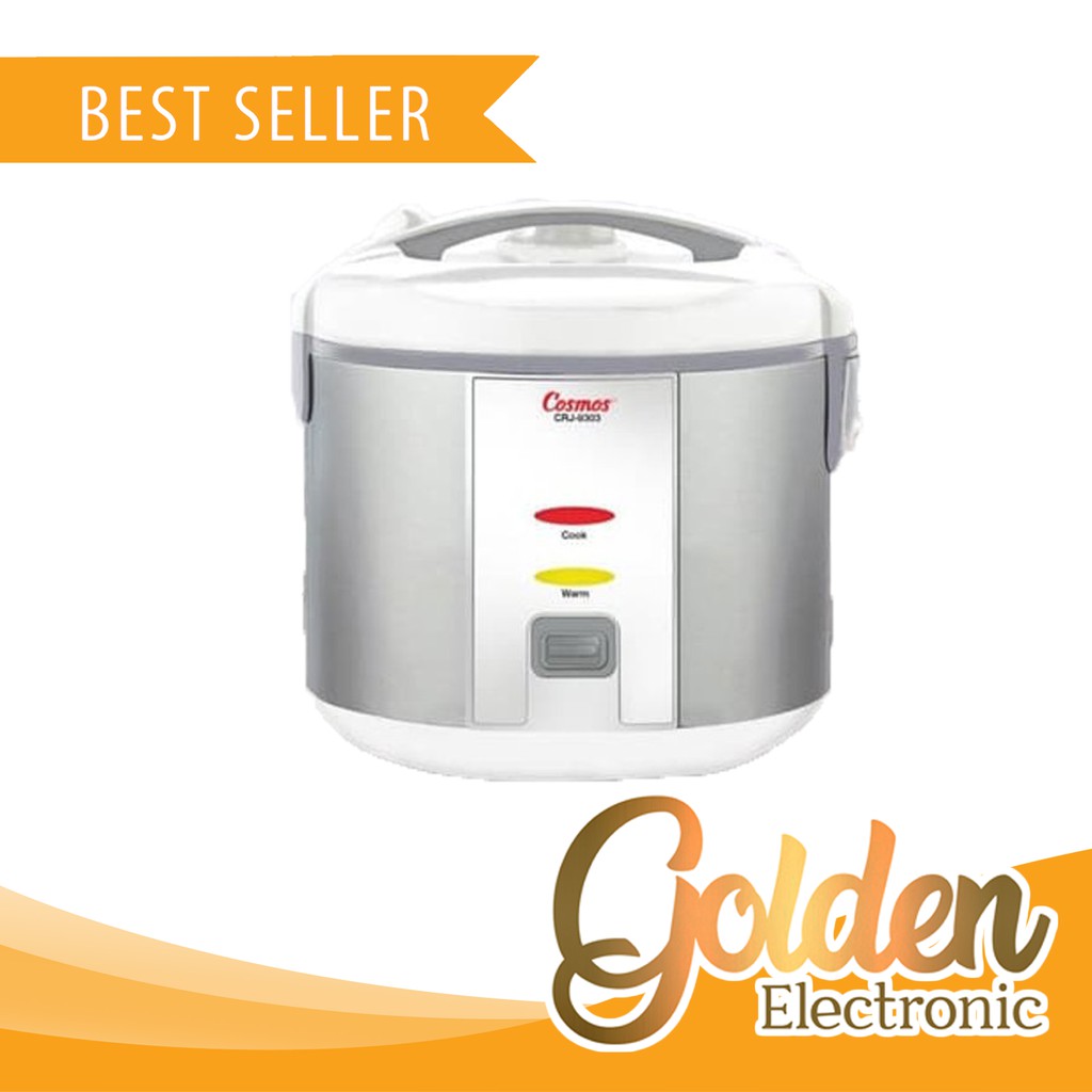 Jual COSMOS CRJ9303 Magic Com Rice Cooker Stainless Steel Paling Murah