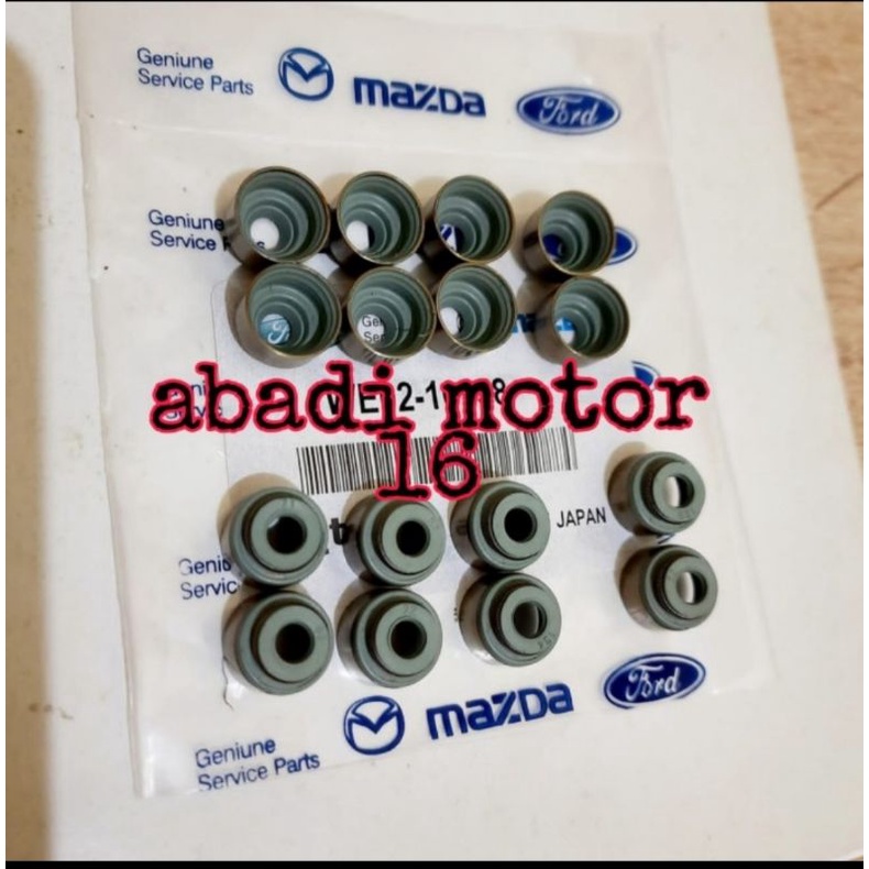 Jual SEAL KLEP SEAL VALVE FORD RANGER 3.0 3.000CC 1SET 16PC ORIGINAL JAPAN Shopee Indonesia