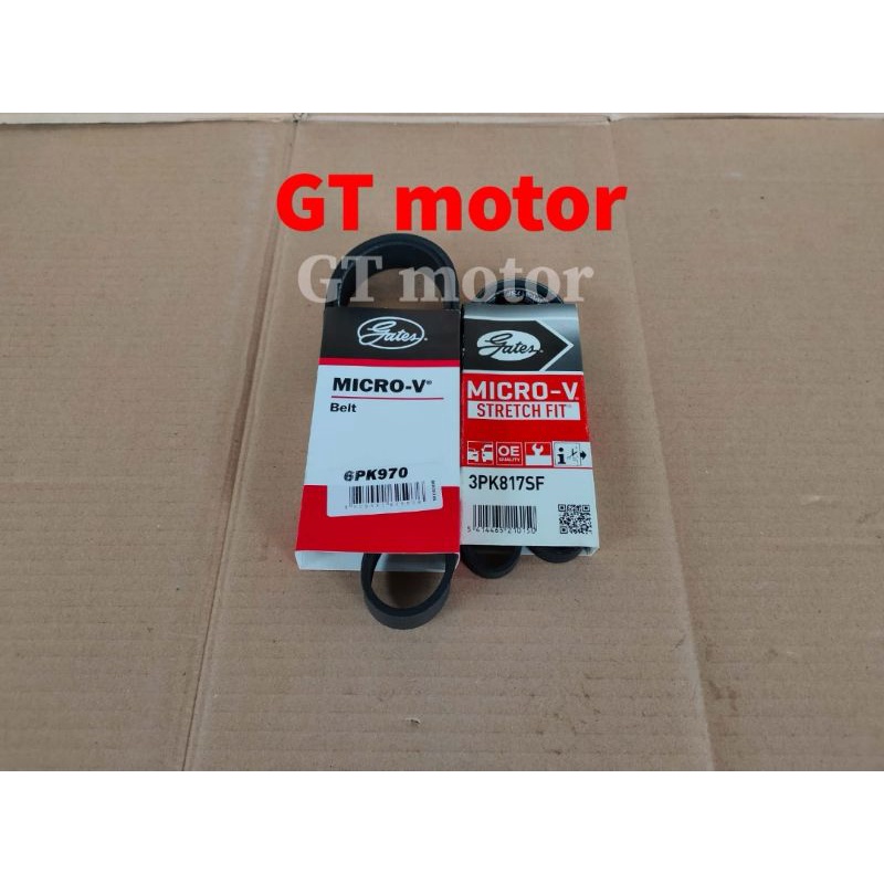 Jual PY0115908 3PK817 6PK970 Van Belt Tali Kipas Fan Belt Vbelt Water