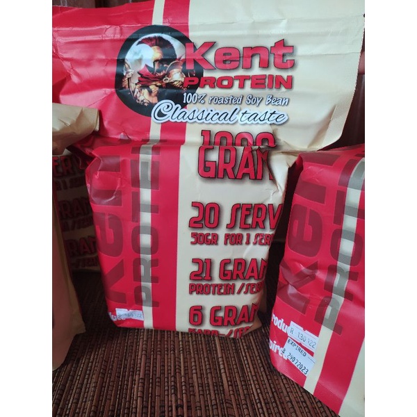 Jual WHEY KENT PROTEIN 1000 GRAM WHEY PROTEIN / BUBUK KEDELAI 1000 GRAM Shopee Indonesia