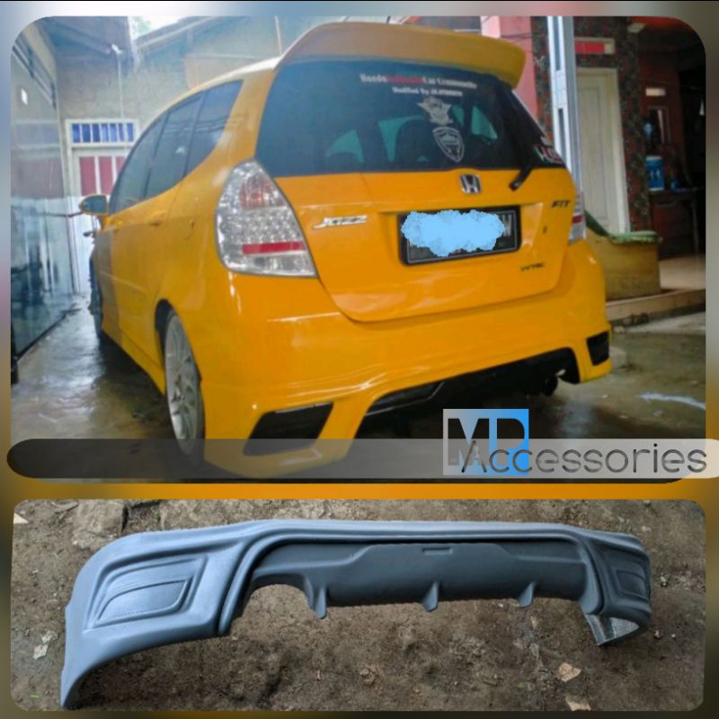 Jual Bodykit Addon Belakang Jazz GD3 fit vtec dan Idsi tahun 20042006 Shopee Indonesia