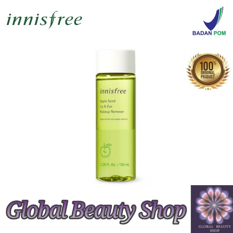 Jual Innisfree Apple Seed Lip & Eye Make Up Remover 100ML Shopee