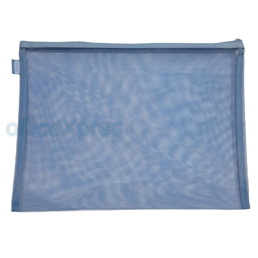 Jual Zipper Bag B4 / Map Zipper / Map Jaring / Zipper Map / Tas Jaring