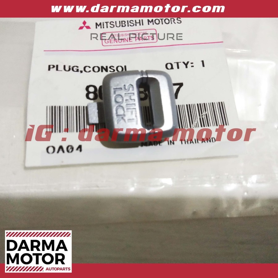 Jual Plug Floor Console Shift Lock Pajero Sport Mitsubishi Asli