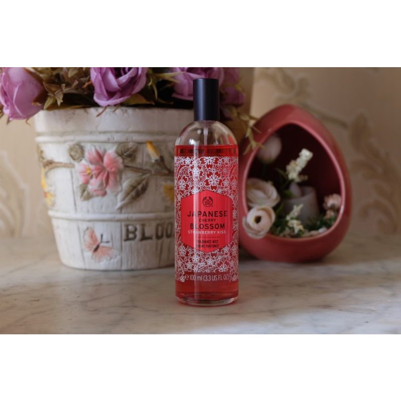 Jual The Body Shop Fragrance Mist Japanese Cherry Blossom Strawberry