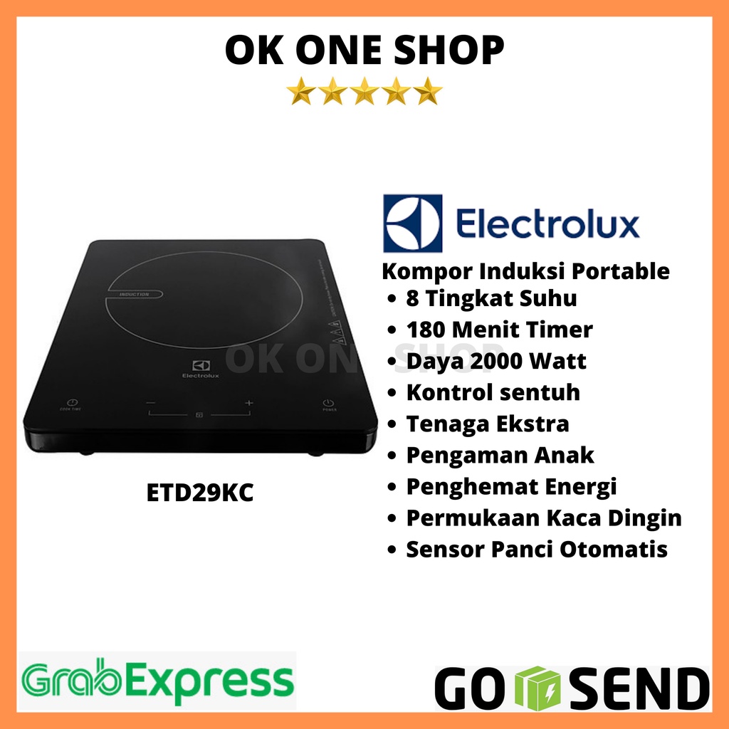 Jual Electrolux Kompor Induksi Portable ETD29KC Shopee Indonesia