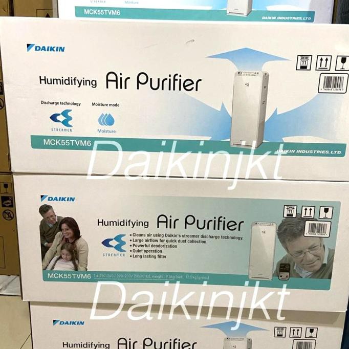 Jual Daikin Air Purifier MCK55TVM6 Double Method plus Humidifier