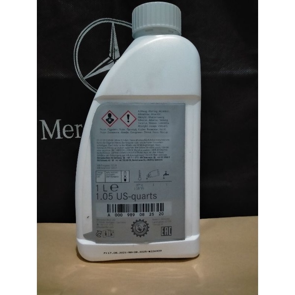 Jual Antifreeze Coolant radiator original MercedesBenz 1L campuran air