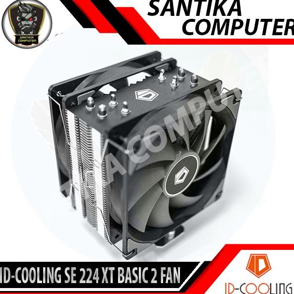 Jual IdCooling Se224Xt Basic 2 Fan Dual Fan / Se 224Xt / Se224Xt
