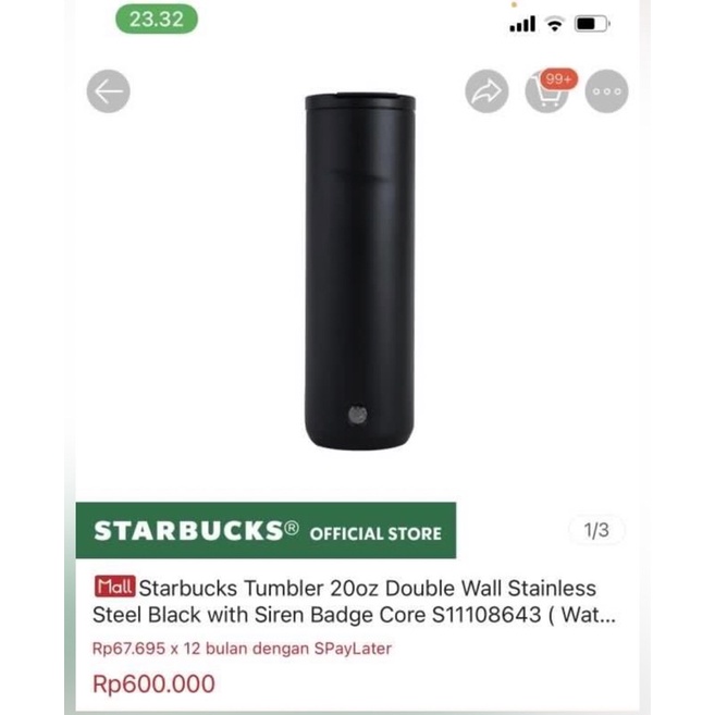 Jual TUMBLR MURAH STARBUCKS RESERVE ASLI Shopee Indonesia