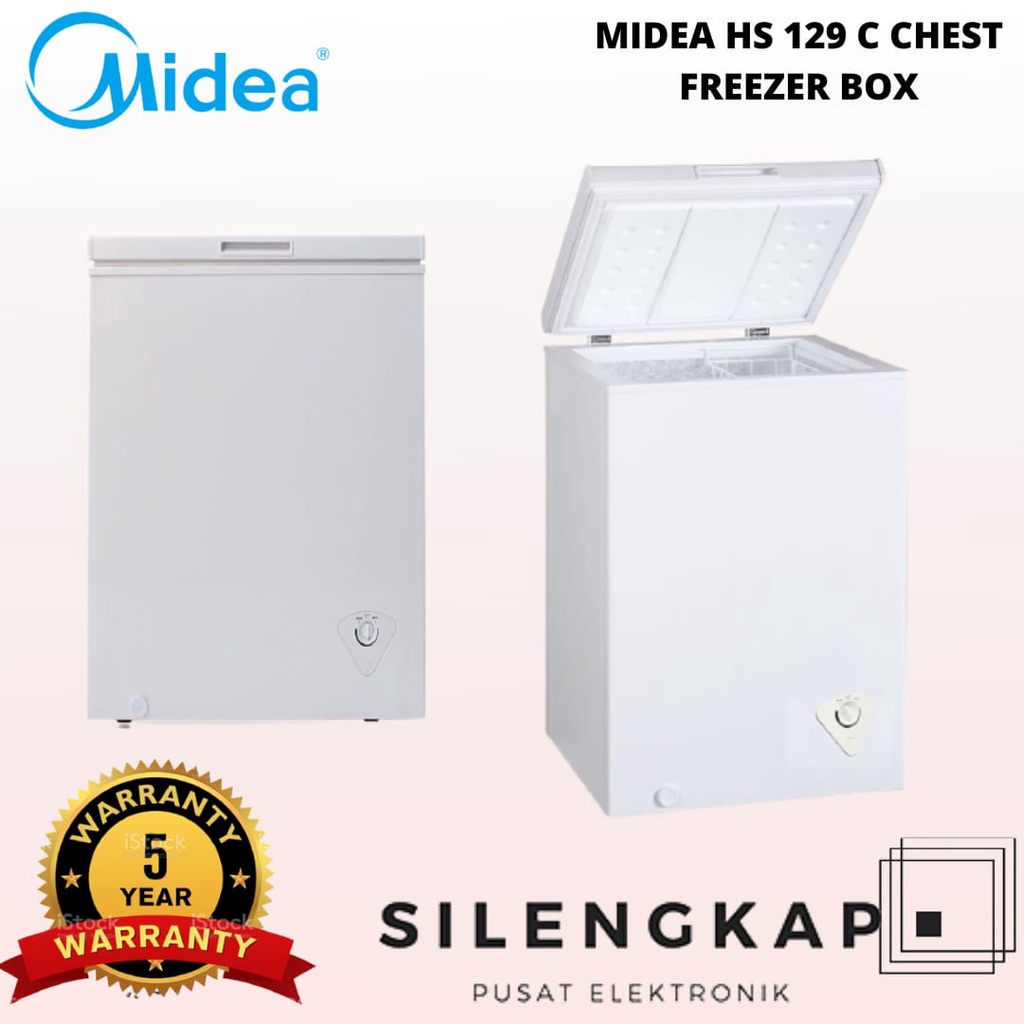 Jual Midea Chest Freezer HS129C 100Liter Shopee Indonesia
