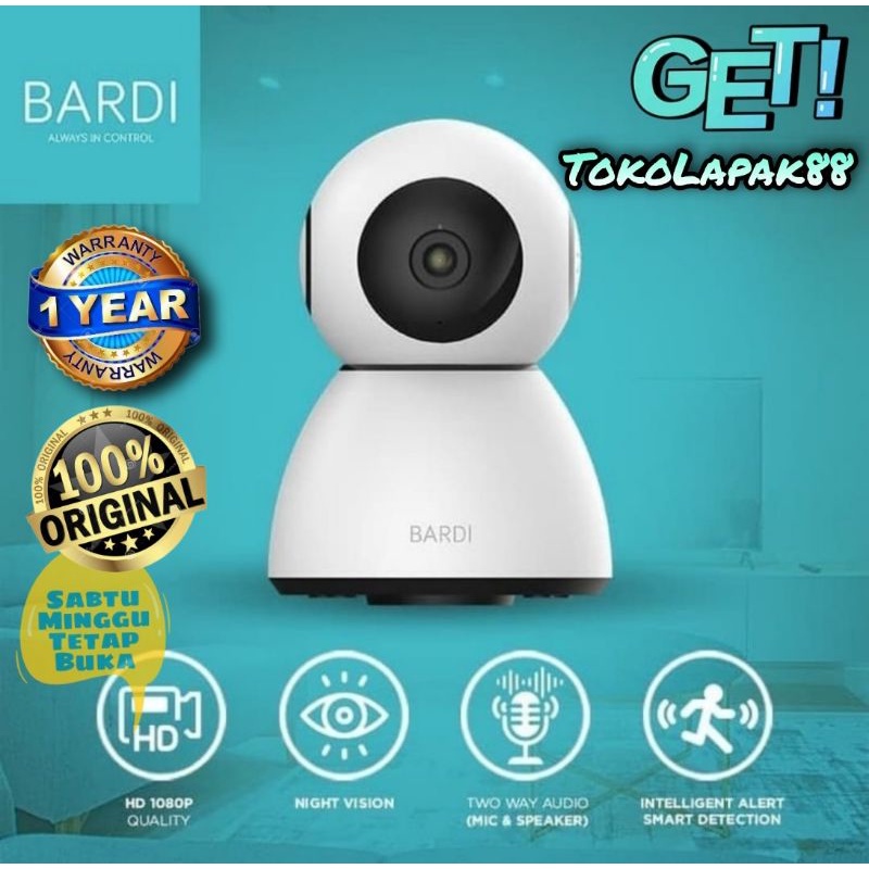 Jual BARDI CCTV Smart iP Camera Bardi Cctv Indoor Memory Card Shopee Indonesia