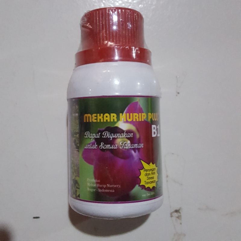 Jual Vitamin B1 Tanaman Mekar Hurip Plus 100ML Untuk Semua Tanaman