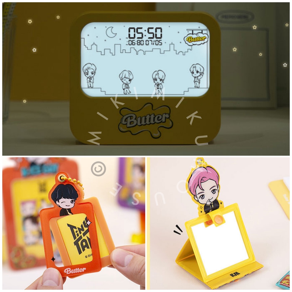 Jual READY ROYCHE TinyTan Butter Desktop Alarm Clock , PHOTOCARD
