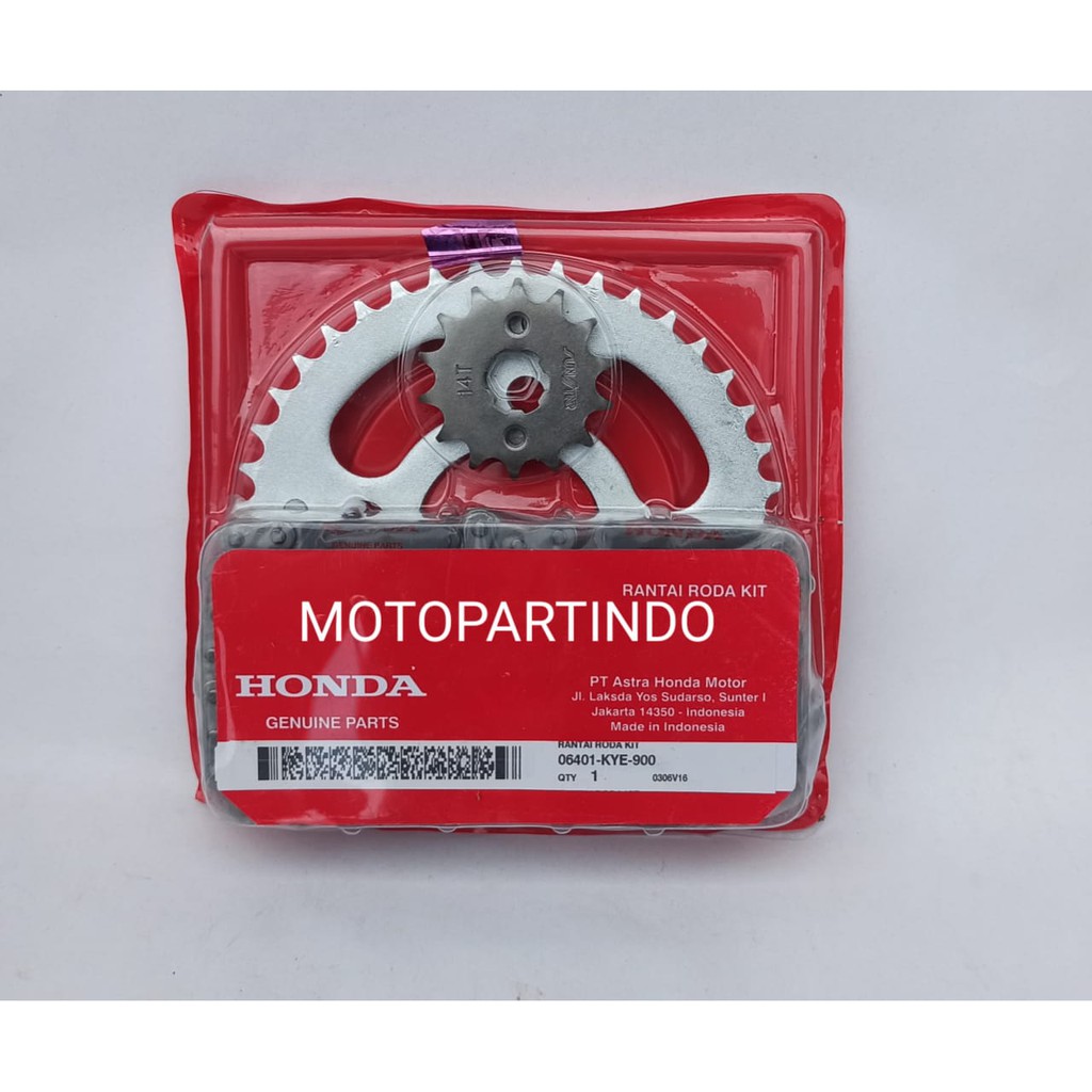 Jual GEAR SET HONDA MEGA PRO VERZA CB 150 LAMA SONIC 150 SUPRA GTR 150