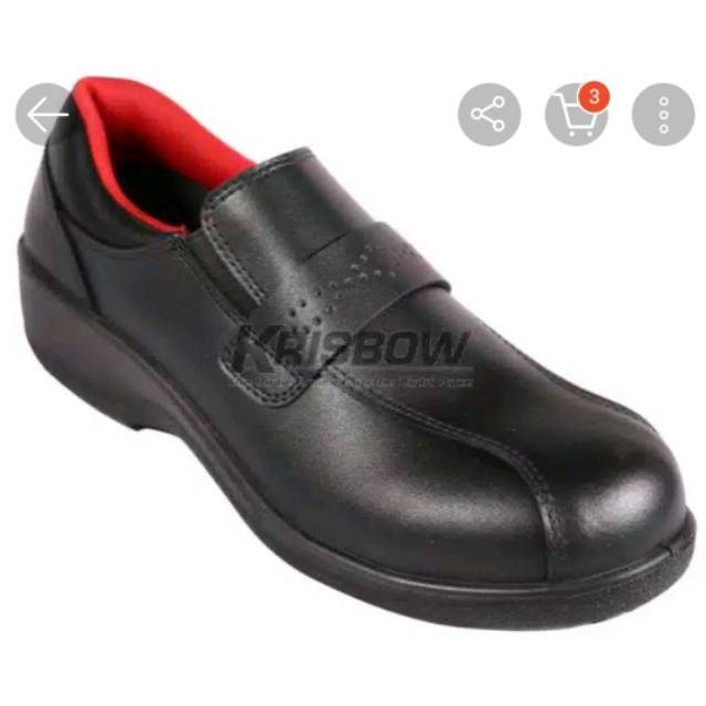 Jual LADIES Safety shoes Hera Krisbow original/sepatu pengaman wanita