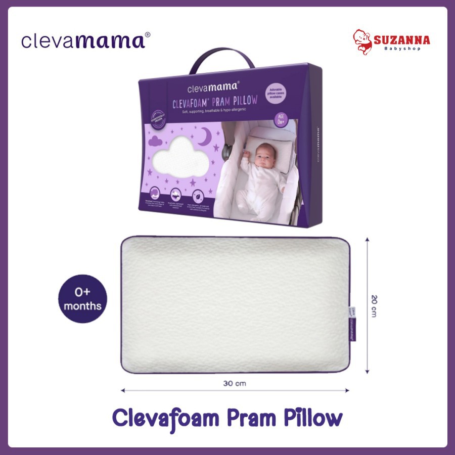 Jual Clevamama 2019 Clevafoam Pram Pillow Bantal Bayi Shopee Indonesia