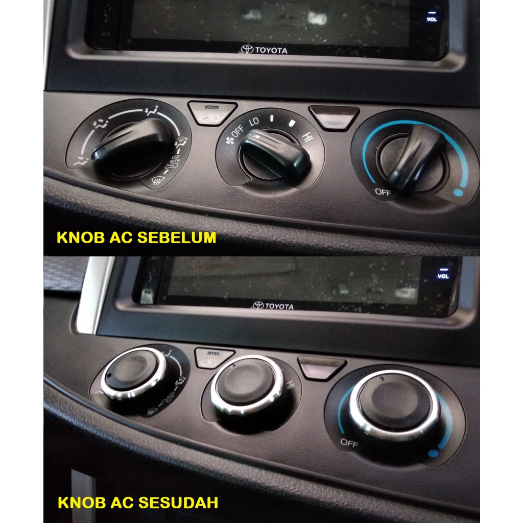 Jual Knob AC Model Elegant Toyota Innova Reborn Type G Shopee Indonesia