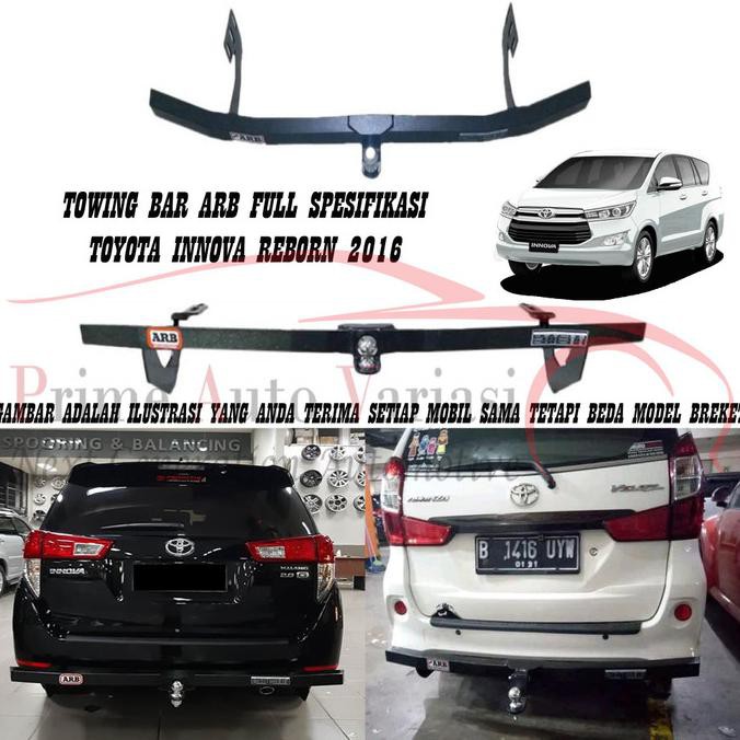 Jual TOWING BAR ARB BESI BUMPER BELAKANG TOWING BAR INNOVA REBORN 2016 Shopee Indonesia