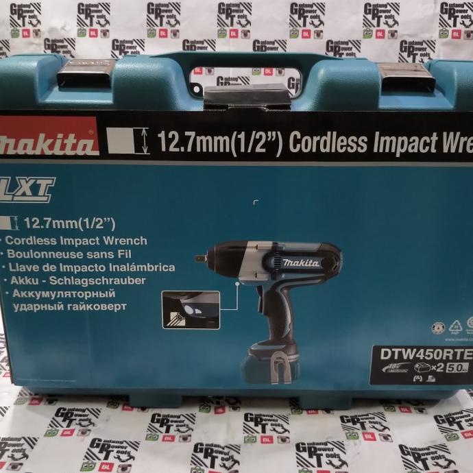 Jual Mesin Cordless Impact Wrench Makita DTW450RME / Impact Makita DTW
