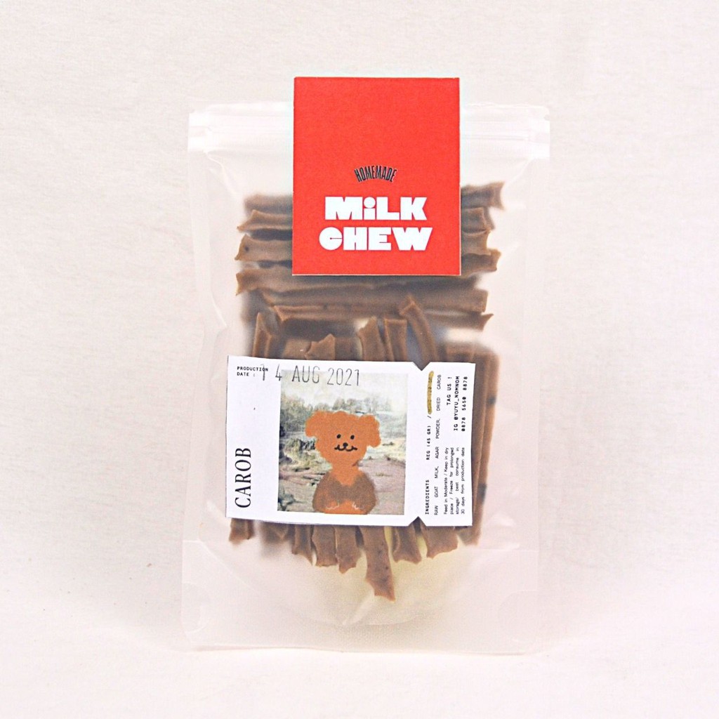 Jual YUYU Snack Anjing Homemade Milk Chew REGULAR 45gr Shopee Indonesia