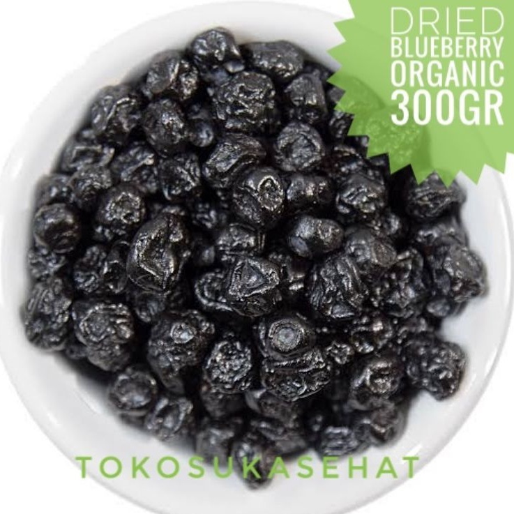 Jual Premium Dried Blueberry Organic 300gram ( Buah Blueberry Kering