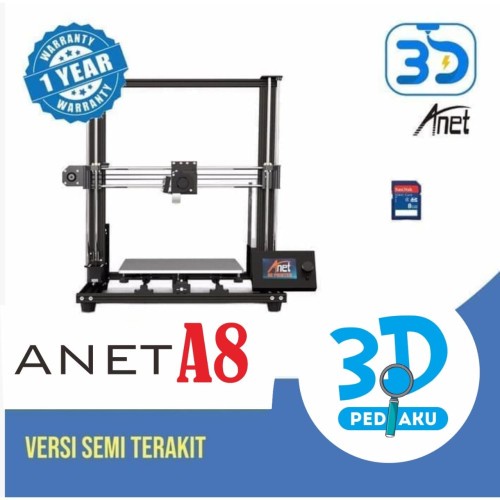 Jual A8 3D Printer Prusa i3 Autoleveling FREE FILAMENT DAN SD CARD