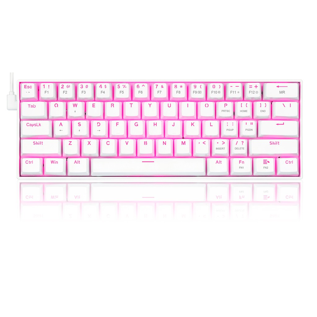Jual Redragon Mechanical Gaming Keyboard DRAGONBORN WHITE - K630W