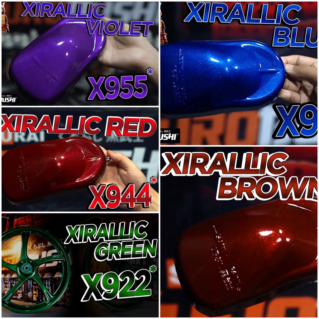 Jual New Samurai Paint Kurobushi Cat Semprot Pilox Pilok Varian Warna