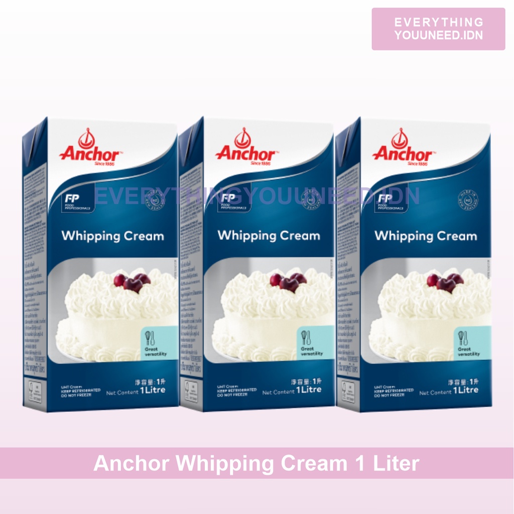 Jual Anchor Whipping Cream 1 Liter Shopee Indonesia
