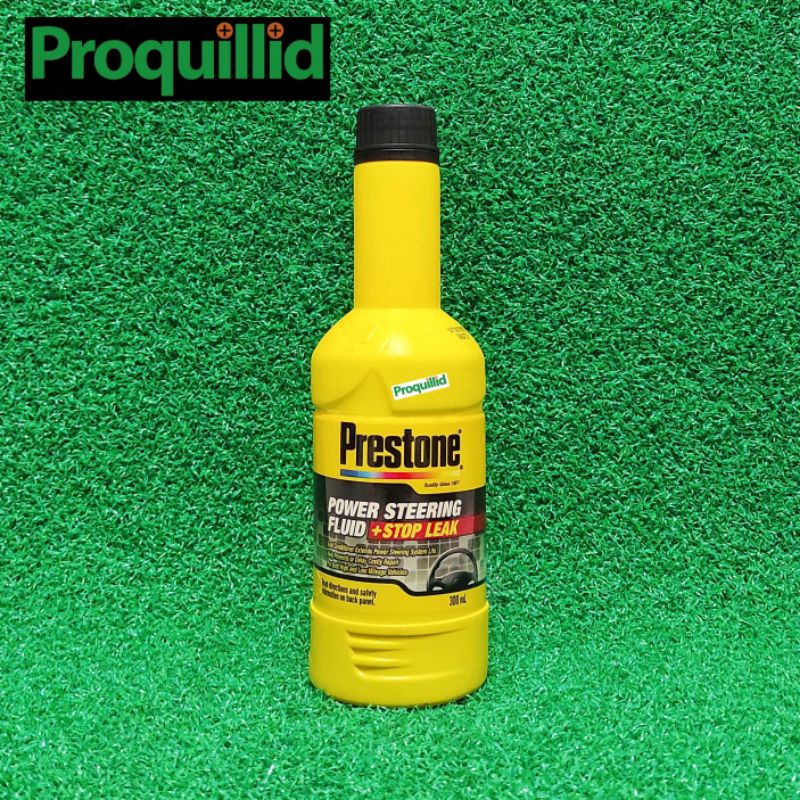 Jual PRESTONE POWER STEERING FLUID STOP LEAK 300ML CLEAR MINYAK PELUMAS
