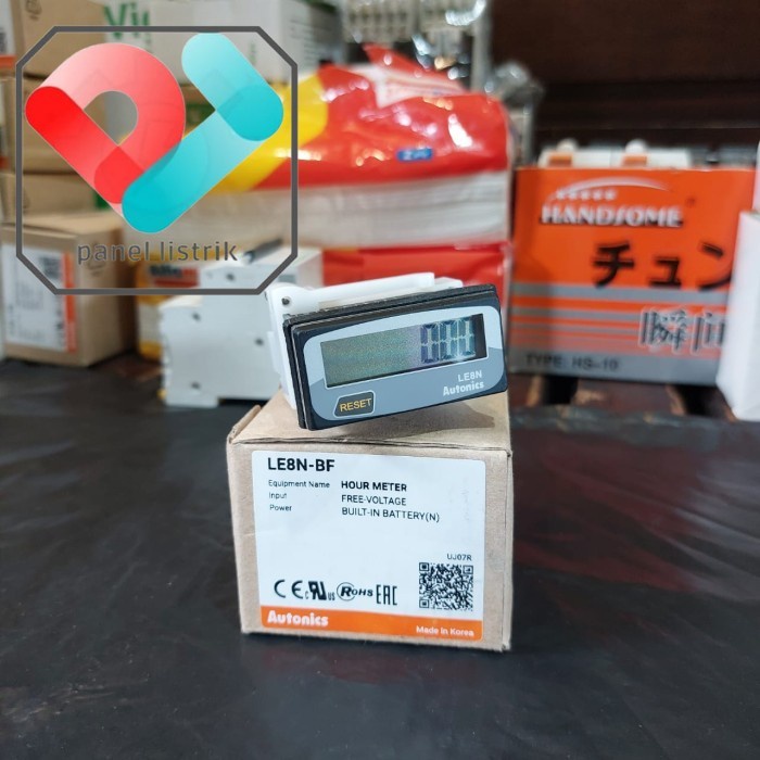 Jual AUTONICS HOUR METER Timer Digital LE8NBF LE8N BF ORIGHINAL