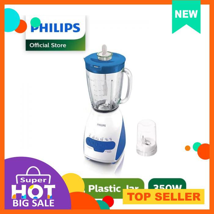 Jual Blender & Juicer Philips Blender Gelas Plastik 2L Biru