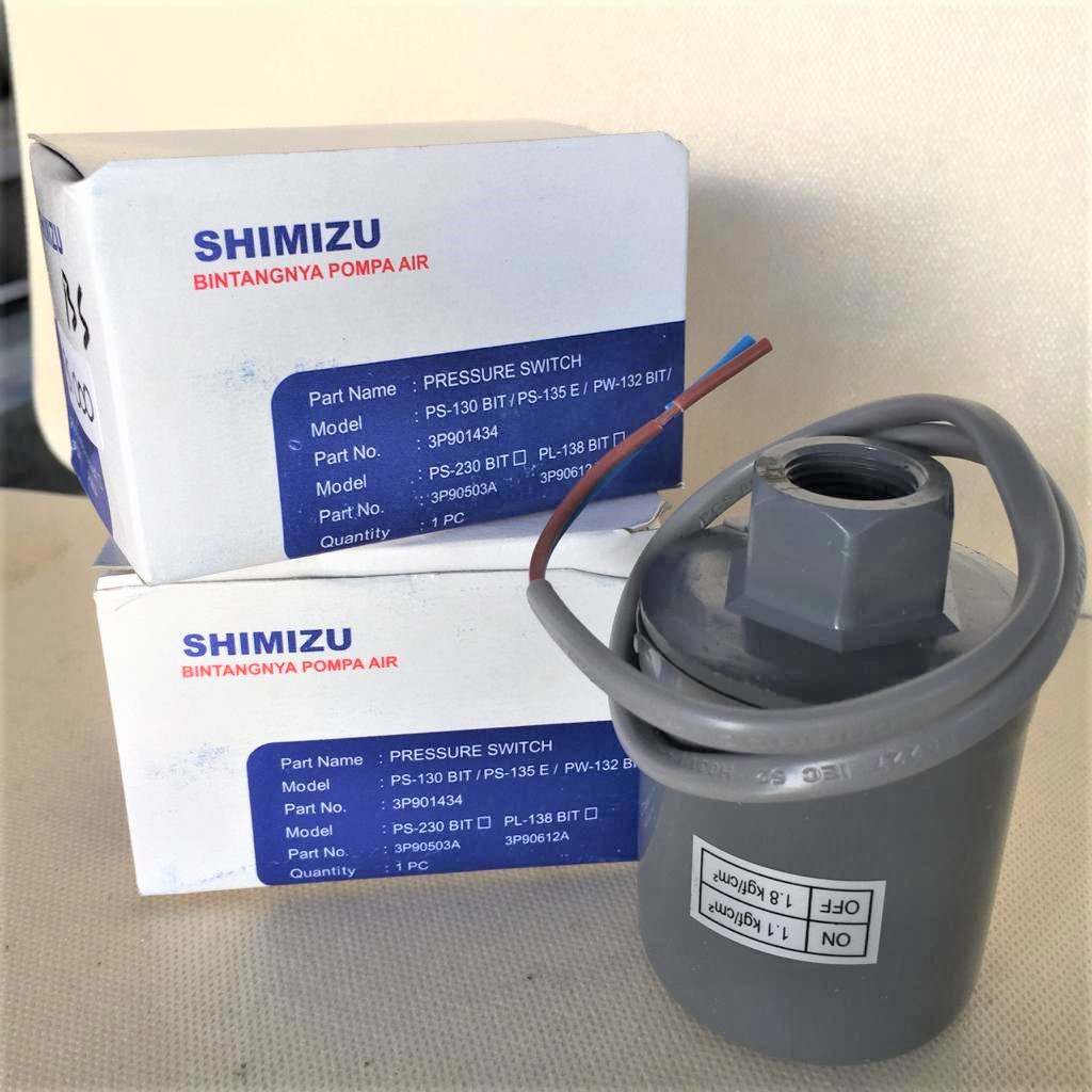 Jual OTOMATIS POMPA AIR / PRESSURE SWITCH POMPA AIR SHIMIZU ASLI