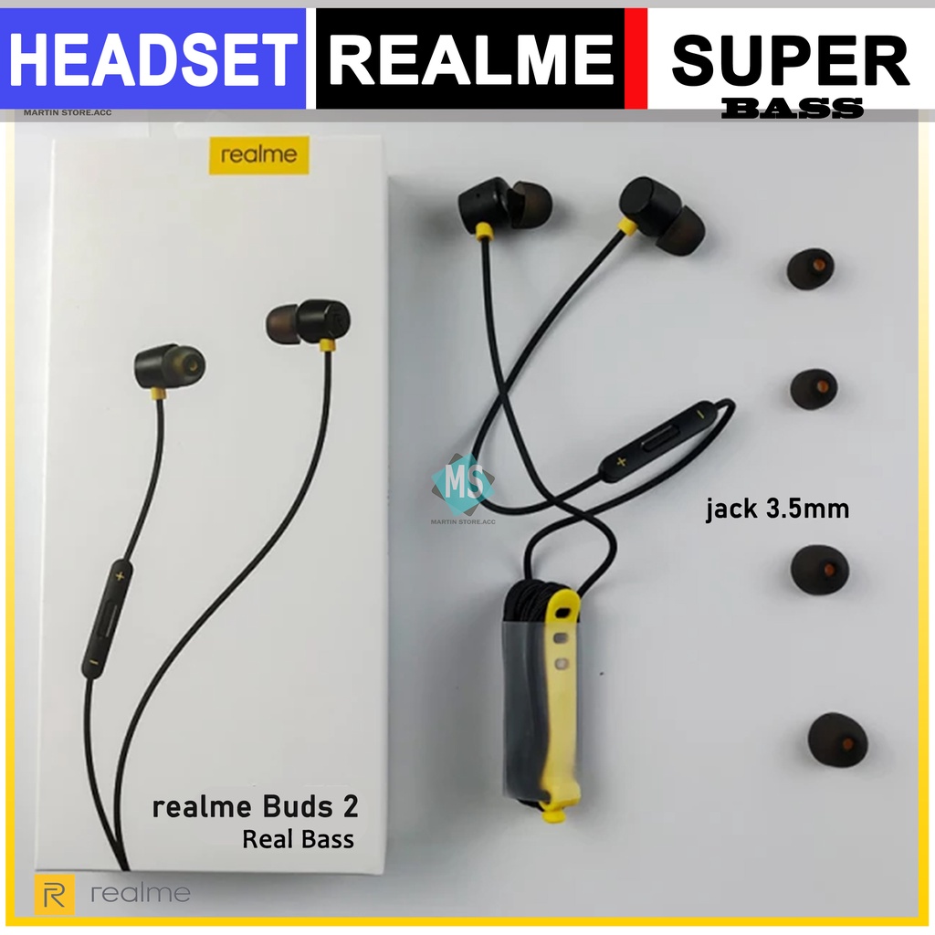 Jual Realme Buds 2 In Ear Earphone Headset Original 100