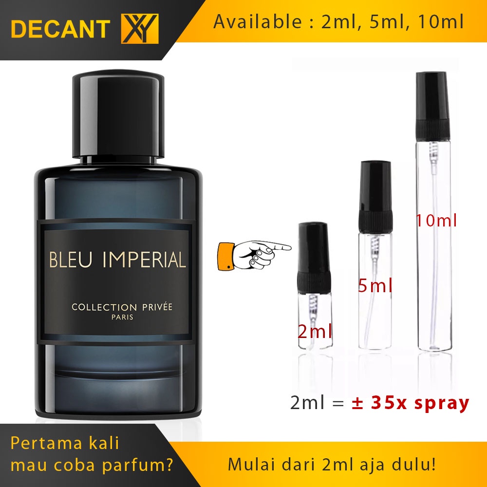 Jual Decant Geparlys Bleu Imperial (Clone Bleu Chanel) 2ml 5ml 10ml