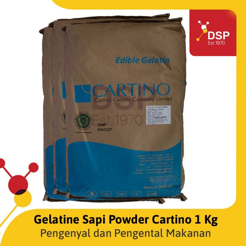 Jual GELATINE / Gelatin Kue Food Grade Halal MUI 1 Kg Shopee Indonesia