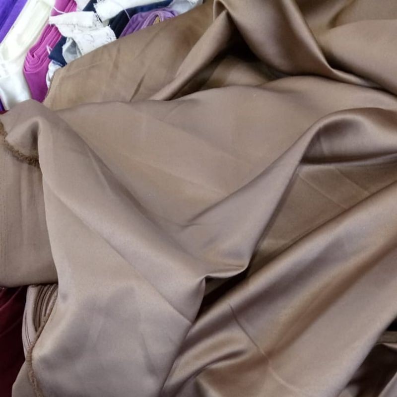 Jual Kain Satin Bridal Duchess Dutchess Premium (Setengah meter