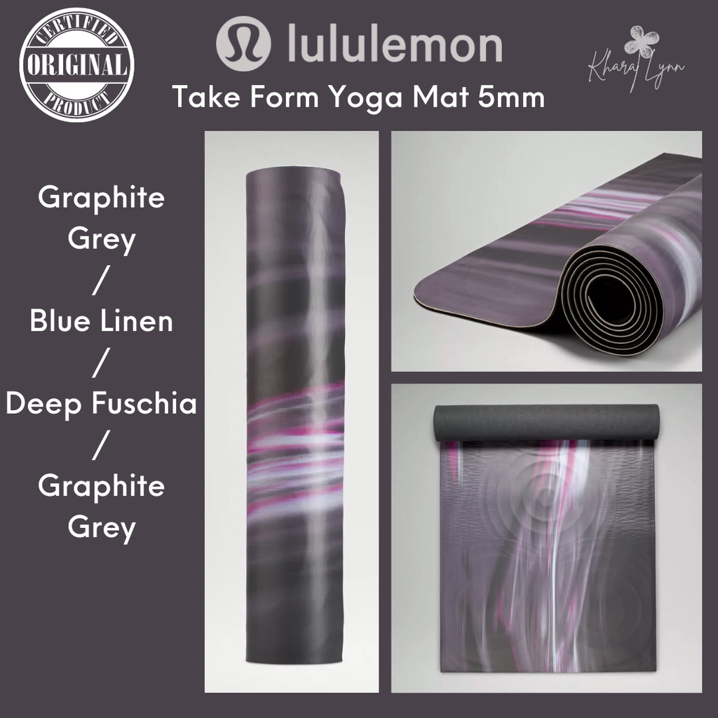 Jual [ORIGINAL] Lululemon Take Form Yoga Mat 5mm Shopee Indonesia