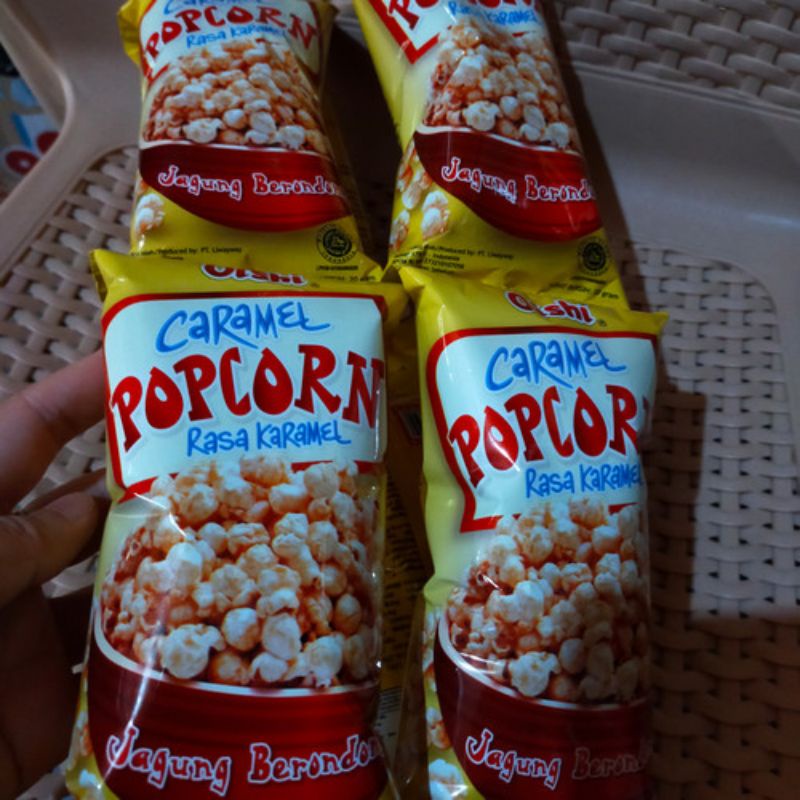 Jual Oishi Caramel Popcorn ( 10 pcs X 20 gram) Shopee Indonesia