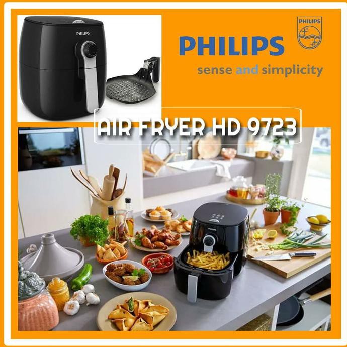 Jual Philips Premium Airfryer HD9723 HD 9723 Garansi Resmi Air Fryer