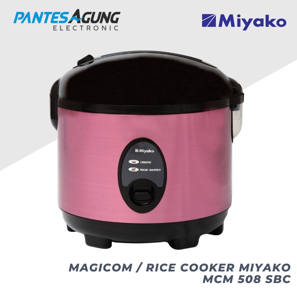 Jual / RICE COOKER MIYAKO MCM 508 SBC / MCM507SBC Shopee