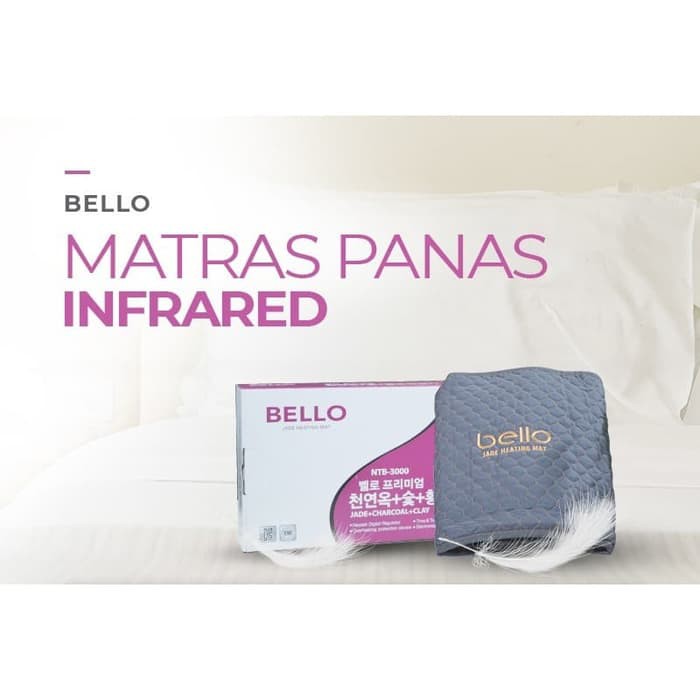 Jual Matras Kesehatan Infrared BELLO Jade Heating Mat Matras Panas