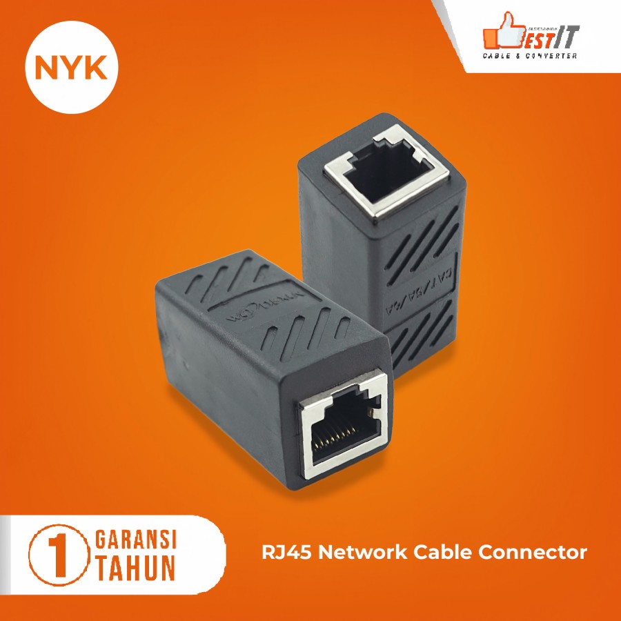 Jual Barel RJ45 Coupler Cat 5 6 7 High Quality LAN